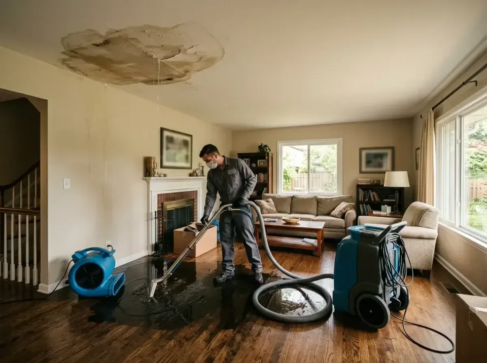 attic-pipe-burst-ceiling-drip-008 — frequently asked questions, Water Damage Restoration & Carpet Care in East Hills, NY